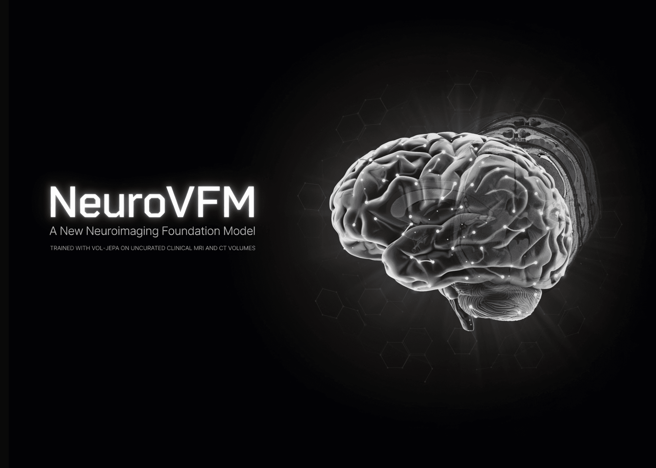 Meet NeuroVFM: A New Neuroimaging Foundation Model Trained With Vol-JEPA on Uncurated Clinical MRI and CT Volumes