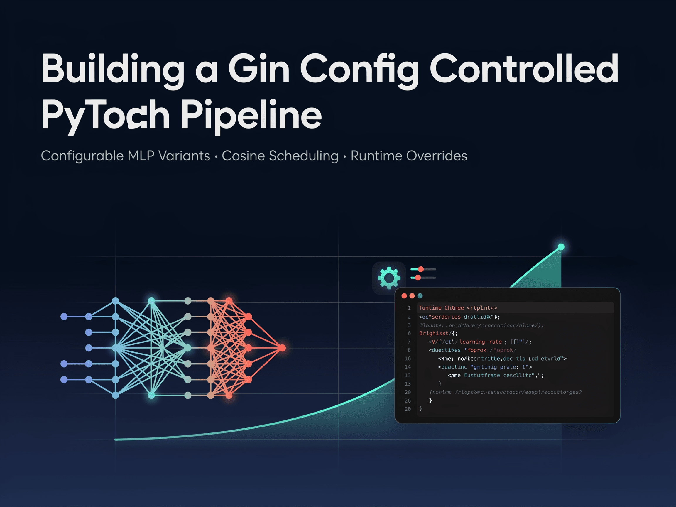 Building a Gin Config Controlled PyTorch Pipeline with Configurable MLP Variants, Cosine Scheduling, and Runtime Parameter Overrides
